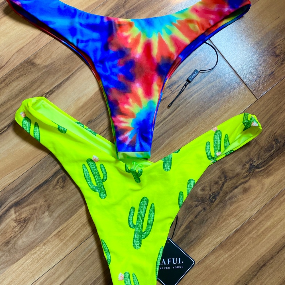 Zaful bikini bottoms size M